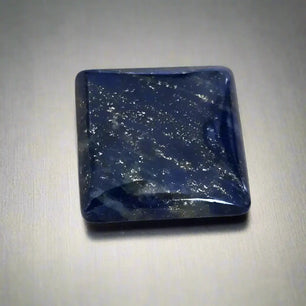 Square Lapis Lazuli Scandinavian Gem Design