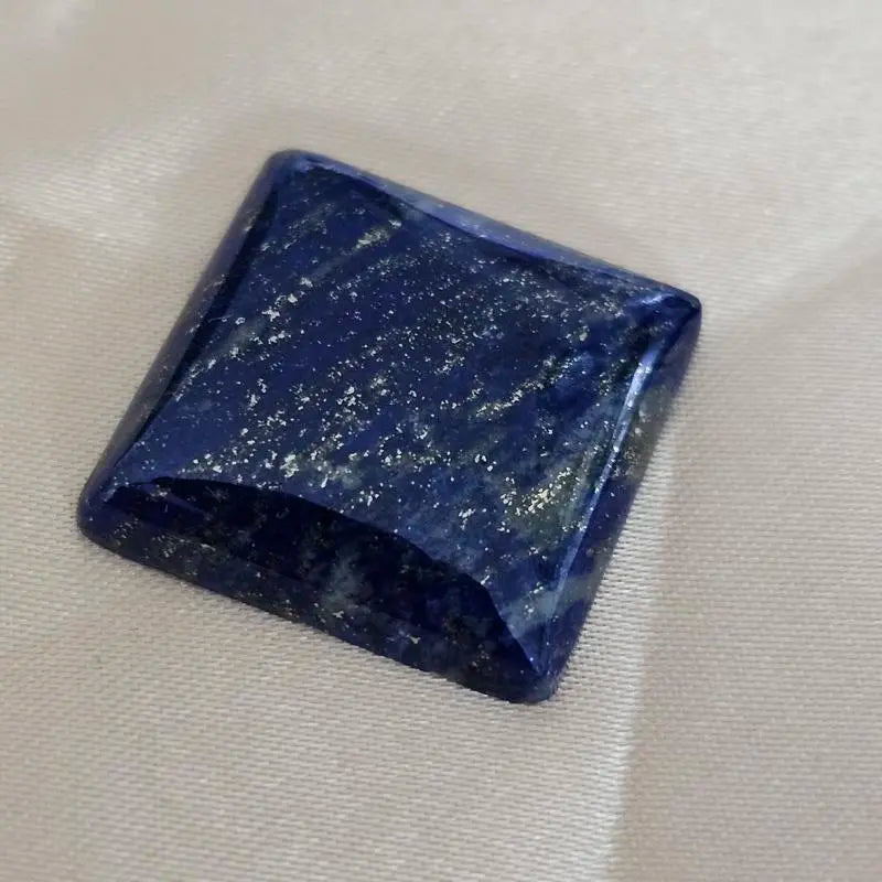 Square Lapis Lazuli - Scandinavian Gem Design