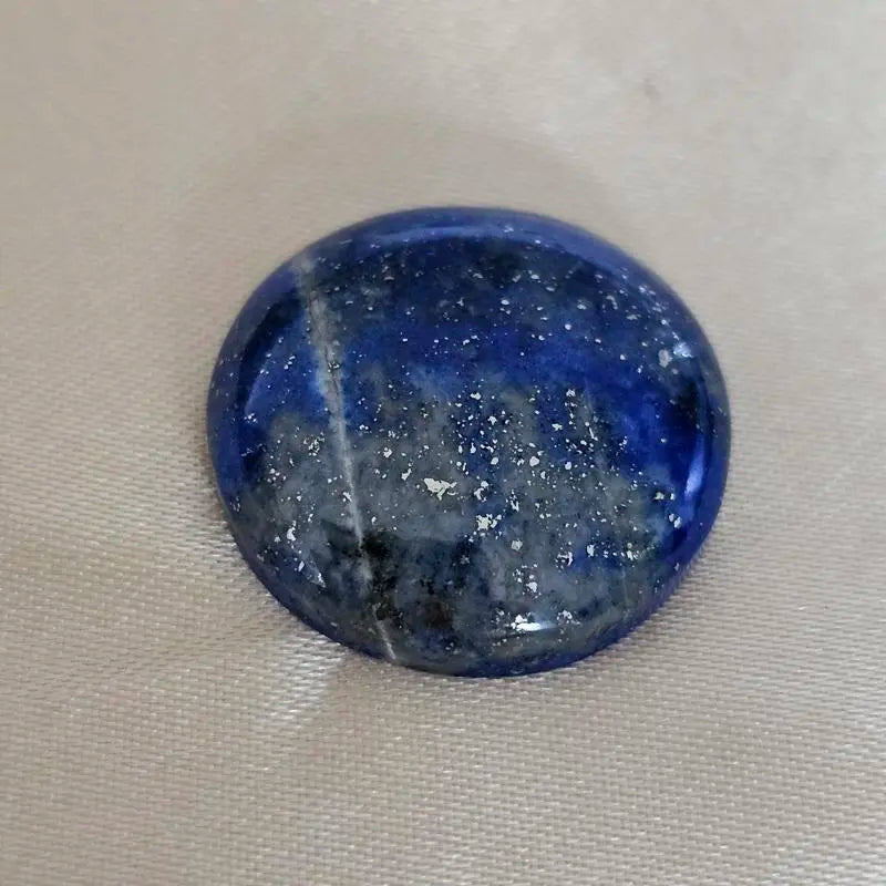 Round Lapis Lazuli - Scandinavian Gem Design