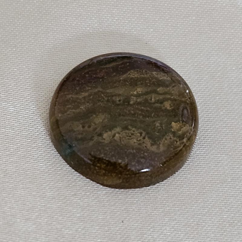 Round Jasper Cabochon - Scandinavian Gem Design