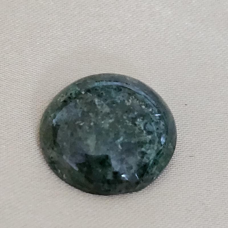 Round Chrysocolla Cabochon 3 - Scandinavian Gem Design