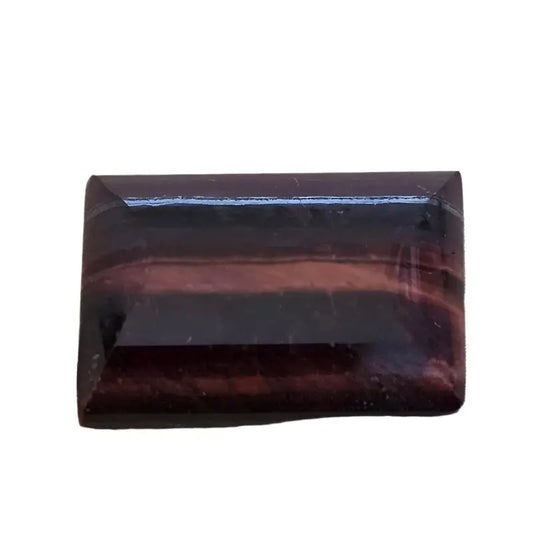 Square Red Eye Tigers Eye Cabochon - Scandinavian Gem Design