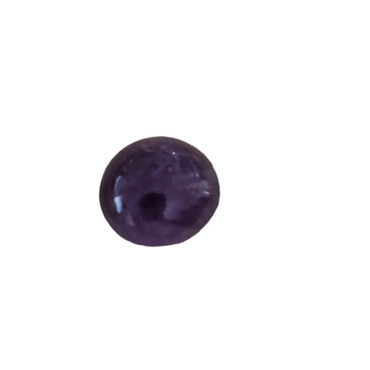 Round Amethyst Cabochon