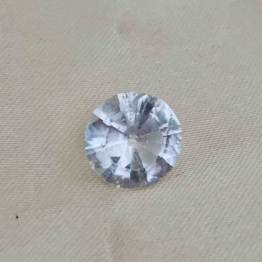 Facetted Round Quartz