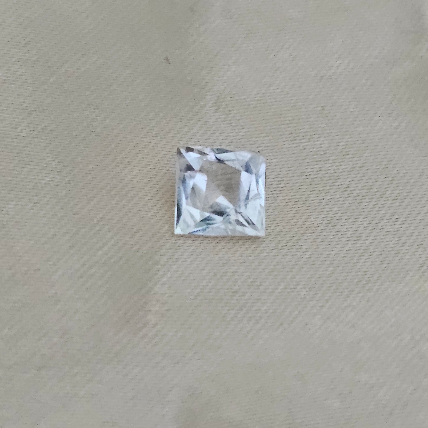 Facetted Square Quartz - Scandinavian Gem Design