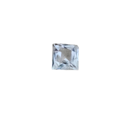 Facetted Square Quartz - Scandinavian Gem Design