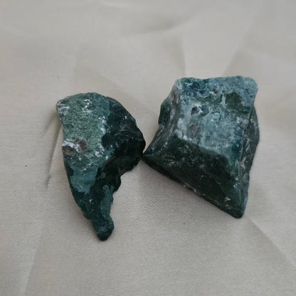 Natural Green Jasper lot - Scandinavian Gem Design