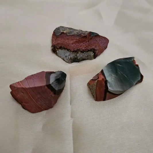 Natural Jasper lot - Scandinavian Gem Design