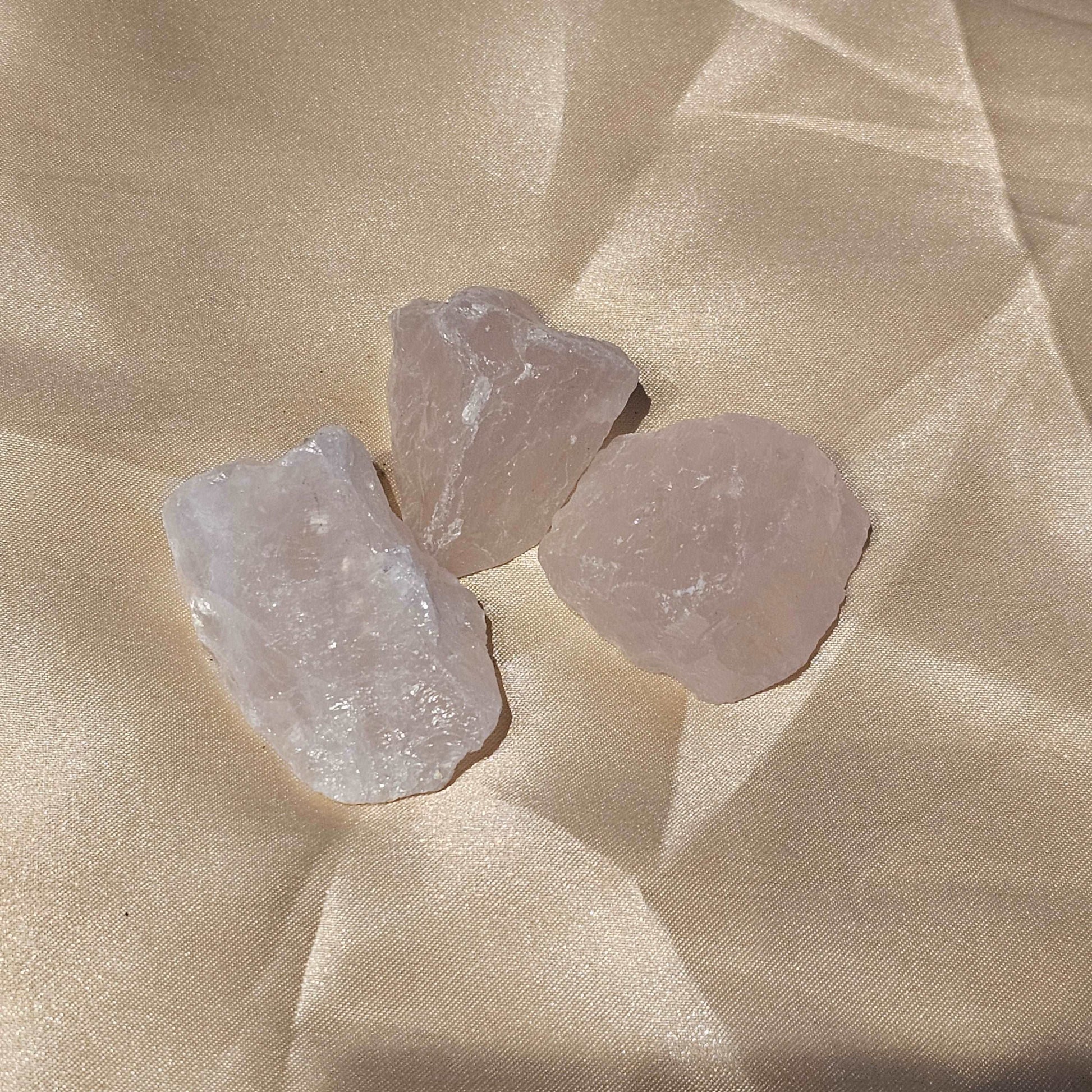 Natural Rose Quartz lot