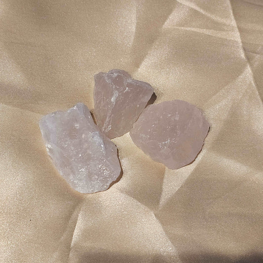 Natural Rose Quartz lot