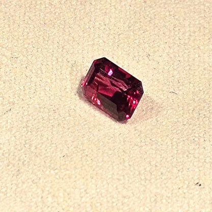 Facetted Red Garnet