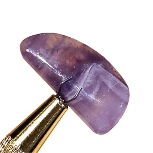 Amethyst Cabochon Scandinavian Gem Design