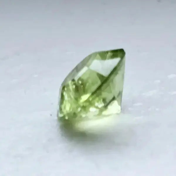 Radiant Green: Facetted Round Peridot