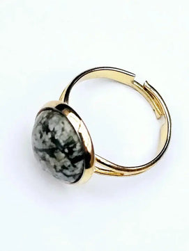 Joy - Tree Agate Scandinavian Gem Design