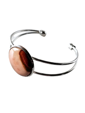 Steel and Jasper Scandinavian Gem Design