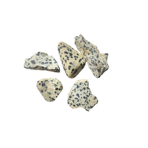 Natural Dalmatian Stone lot Scandinavian Gem Design