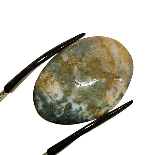 Oval Chrysocolla Cabochon - Cabochon