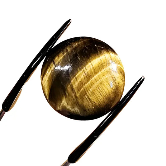 Round Tigers Eye Cabochon - Cabochon